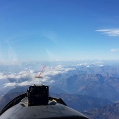 Flugwegposition um 09:32:37: Aufgenommen in der Nähe von Donnersbachwald, 8953, Österreich in 4214 Meter